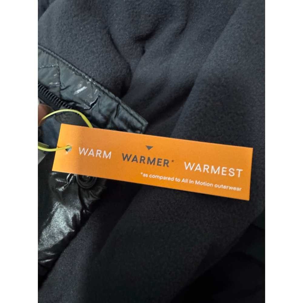 Women's All in Motion Black Puffer Jacket Plus XXL - Picture 7 of 8